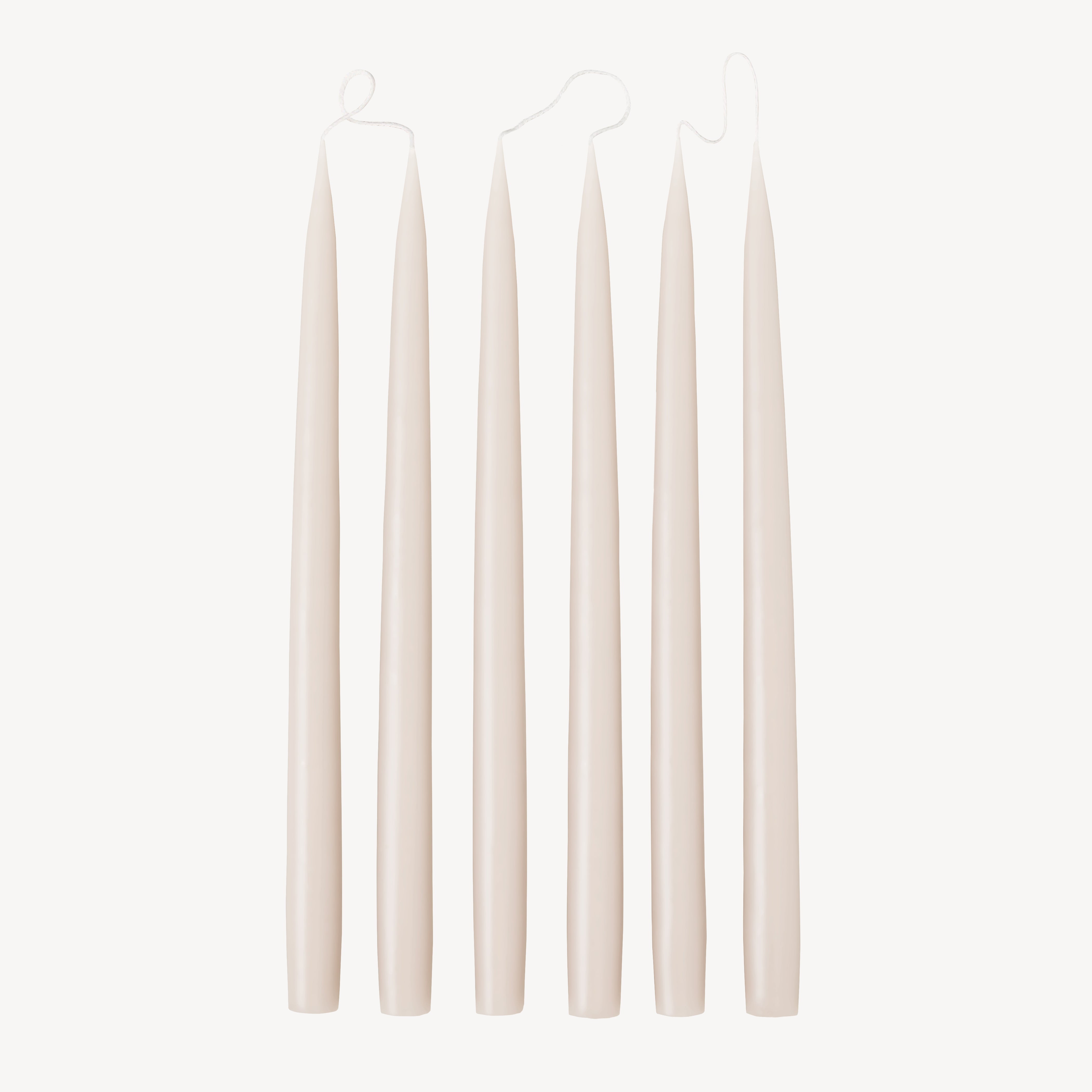 Box of 6 Candles - Taper 35 - Nude